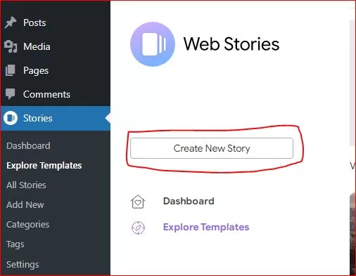 Create New Stories